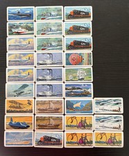1966 Brooke Bond Tea ~ TRANSPORT THROUGH THE AGES ~ history 30 cards ~ Series 10