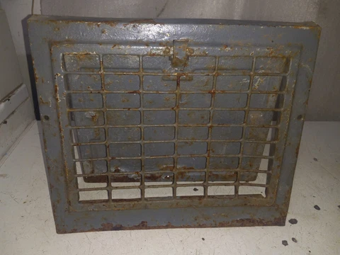 VTG STAMPED METAL HEATER FURNACE VENT REGISTER COVER GRATE VENTILATION DUCT DOOR Cover