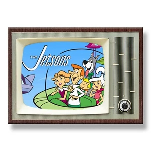 THE JETSONS Classic TV 3.5 inches x 2.5 inches Steel Cased FRIDGE MAGNET - Picture 1 of 2