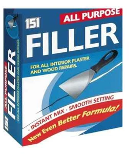 2x 151 POLVO RELLENO TODO USO PARA USO INTERIOR YESO, REPARACIONES MADERA 500G - Imagen 1 de 1