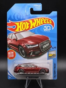 Hot Wheels 2018 Factory Sealed Super Treasure Hunt ‘17 Audi RS 6 Avant - Picture 1 of 2