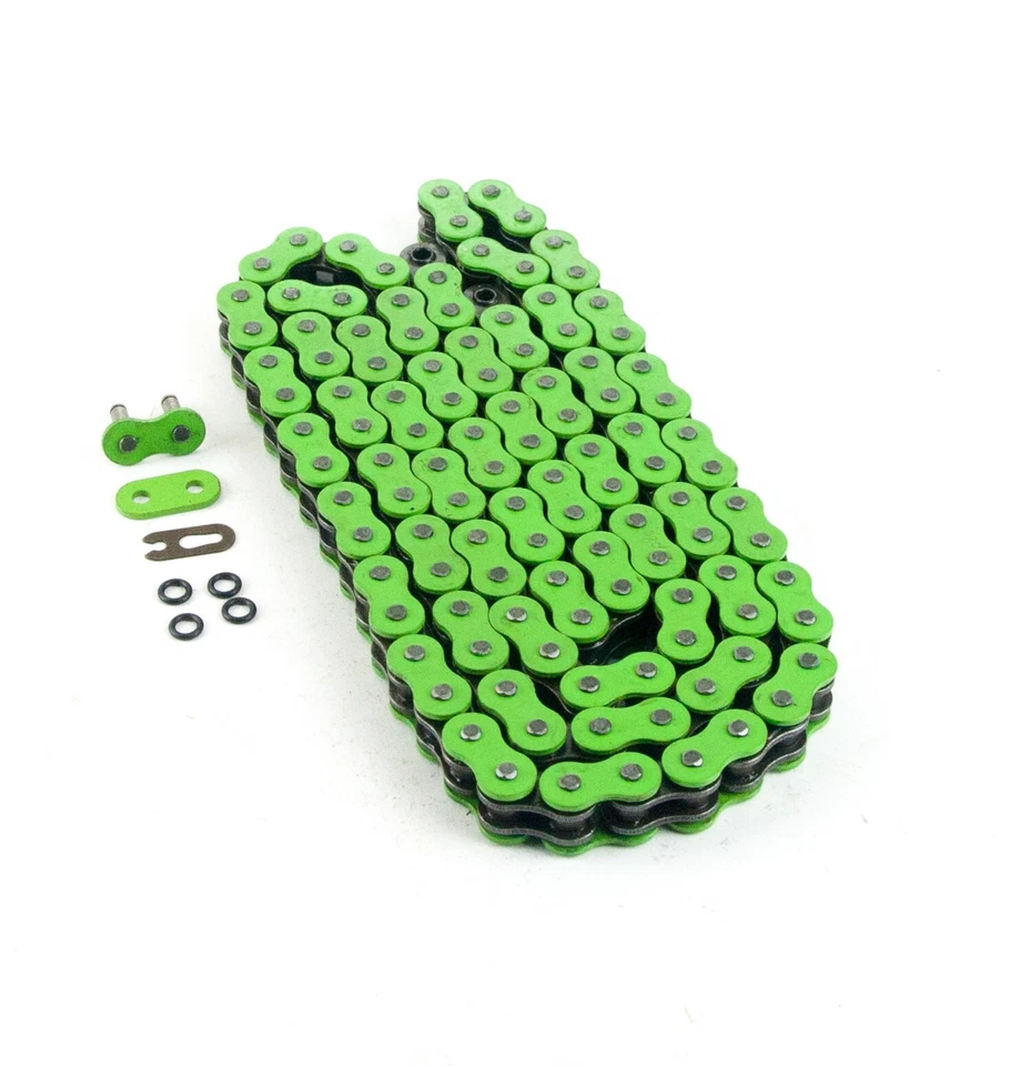 Kawasaki KLX300 & KLX300R, 1997-2007, Green O-Ring Drive Chain - KLX 300R - Image 1 of 1
