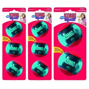 KONG Squeezz Action Ball Dog Toy (Small, Medium, Large) - Picture 1 of 10