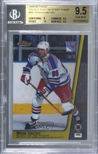 1998 Topps Finest Double-Sided Mystery Dominik Hasek Wayne Gretzky BGS 9.5 HOF