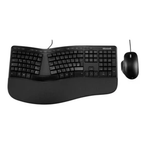 Microsoft Ergonomic Desktop Tastatur-und Maus-Set Ergonomisch - Bild 1 von 4