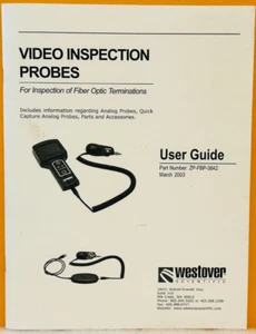 Guía del usuario de sondas de inspección de video Westover ZP-FBP-0842 2003. - Imagen 1 de 2