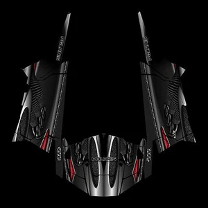 Polaris RZR 1000 2013-2018 Predator diseño kit gráfico envolturas gráficos 2 puertas - Imagen 1 de 8