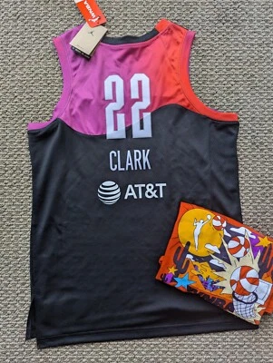 Caitlin Clark Authentic Official Nike 2024 WNBA All Star Jersey M BONUS LE Shirt - Image 1 of 4
