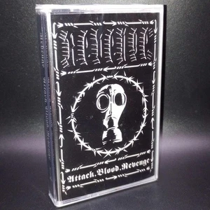 Revenge ‎– Attack Blood Revenge Cassette Tape SEALED NEW Black War Death Metal - Picture 1 of 1
