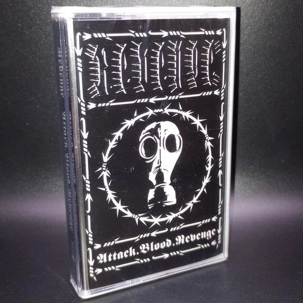 Revenge ‎– Attack Blood Revenge Cassette Tape SEALED NEW Black War Death Metal - Image 1 of 1