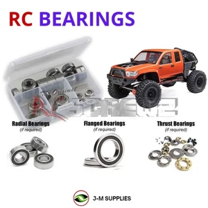 RCScrewZ Rubber Shielded Bearings axi042r for Axial SCX6 Honcho #AXI05001 | SET - Picture 1 of 15