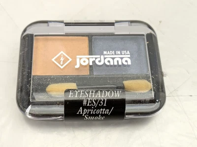 Paleta de sombras de ojos Jordana Duo #ES/31 2 colores tonos pigmentados albaricota/humo Foto 1 de 4