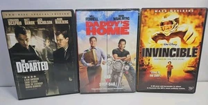 Mark Wahlberg DVD Lot: The Departed/ Daddy's Home/ Invincible (DVD) - Picture 1 of 12
