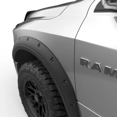 EGR 792654 Bolt-On Look Fender Flares 黑色 适用于 09-18 Ram 1500 — 第 1/4 张图片