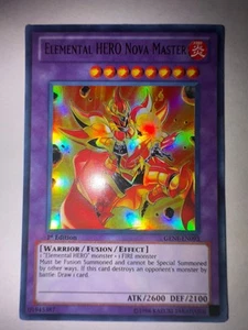 Elemental HERO Nova Master (UTR) GENF-EN093 Generation Force-1st Edition 1st Ed - Picture 1 of 4