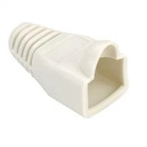 10x Pack Knickschutztülle grau RJ45 Modularstecker - Bild 1 von 1