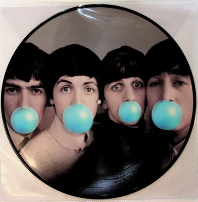 THE BEATLES- Pop Go *PICTURE DISC* Vinyl LP NEW 2023 (Mid 60s Live Recordings) - Image 1 of 2