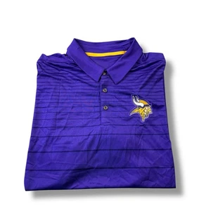 Nike NFL On-Field Minnesota Vikings Dri-Fit Coaches Polo Shirt Mens 2XL LNWOT - Foto 1 di 10