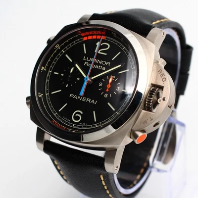COMO NUEVO PANERAI Luminor 1950 Regatta PAM526 3 días Chrono Flyback PAM00526 Foto 1 de 4