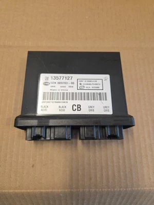 2010-2012 CADILLAC SRX ECM THEFT LOCKING KEYLESS ENTRY OEM R325 - Image 1 of 4