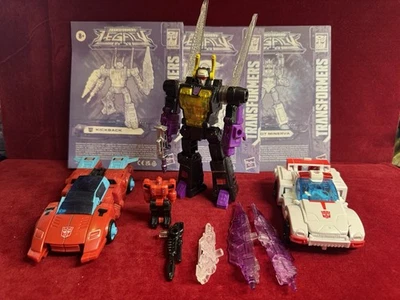 Transformers Legacy Kickback Generations Deluxe + Pointblank + Minerva LOT OF 3 - Image 1 of 4