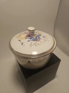 Rosenthal Bavaria Germany Porcelain Covered Bowl Trinket Dish Candy Dish - Picture 1 of 7