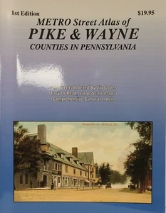 Pike & Wayne Counties PA - Straßenatlas von Franklin Maps - Bild 1 von 2