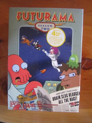 DVD  FUTURAMA SEASON TWO BOX SET   GREAT   ** MUST SEE *** - Image 1 of 3