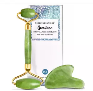 ROSELYNBOUTIQUE Gua Sha Herramientas Faciales Rodillo Facial para Cuidado Natural Sin Arrugas de la Piel - Imagen 1 de 8