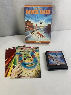 Carol Shaw’s River Raid for Colecovision With Cartridge,  Box, and Manual - Image 1 of 4
