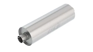 Borla 2.75" Center Inlet / Center Outlet Specialty Heavy Duty (Truck) Muffler - Picture 1 of 2