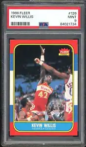 Kevin Willis Rookie Card 1986-87 Fleer #126 PSA 9 - Picture 1 of 2