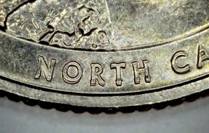 2015 D North Carolina State Quarter, R - DDR of Lettering - Picture 1 of 12