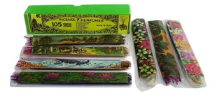 105 Incense Box of 7 Assorted Fragrances 15 Sticks of Each Prayer & Pooja - Picture 1 of 1