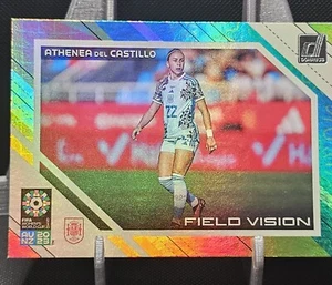 2023 Donruss FIFA Women's World Cup Field Vision Athenea del Castillo #20 Spain - Picture 1 of 2