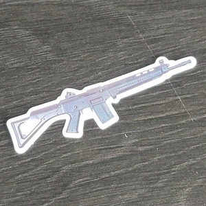 Calcomanía de vinilo adhesiva para computadora portátil Sniper Riffle Gun - #18 - Imagen 1 de 2