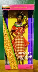 Vintage 1993 Special Edition Dolls of the World Collection Kenyan Barbie #11181 - Picture 1 of 6