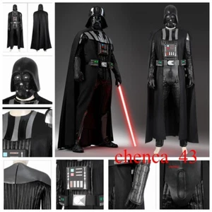 Star Wars Darth Vader Cosplay Costume Anakin Sith Lord Outfit Halloween Full Set - Picture 1 of 28