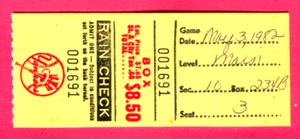 1982 A'S RICKEY HENDERSON SBS RECORD YEAR-5/3/82@YANKEES TICKET STUB-RICKEY 1 SB - Picture 1 of 1