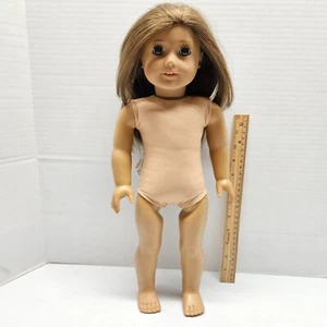 American Girl Doll JUST LIKE YOU 59 Pierced Ears Brown Hair Eyes - Truly Me JLY - Picture 1 of 13