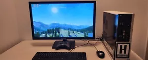 Custom Gaming PC,With 27 Inch Samsung Monitor, Keyboard, Mouse, and Msi Gamepad. - Picture 1 of 9