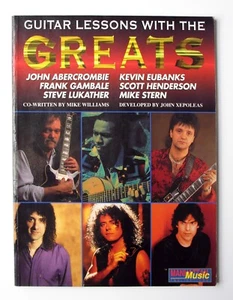 vintage guitar book Guitar Lessons With The Greats Book - Picture 1 of 2