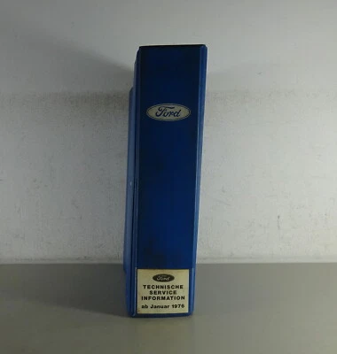 Información De Servicio Técnico Ford Desde 1976 Taunus Capri Transit Etc. - Imagen 1 de 4