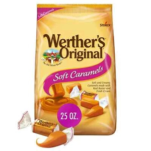 Werthers Original Soft Caramel Candy, 25 oz . Free Shipping - Picture 1 of 9