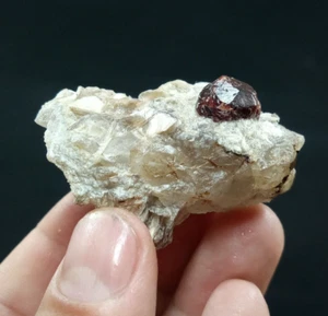 Garnet with Mica from Gilgit, Pakistan...39 gm - Picture 1 of 4