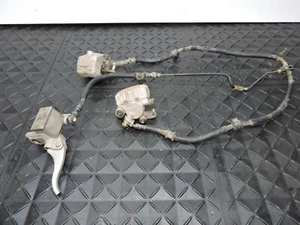 2000 99 Honda TRX400EX TRX 400EX Front Brake Assembly w/ lines cylinder #329 - Picture 1 of 8