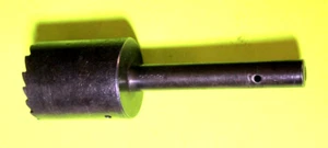 STEEL RADIUS FORMING TOOL OD 38mm ID 13mm DEPTH 18mm SHAFT 12.7mm X 81mm - Picture 1 of 5