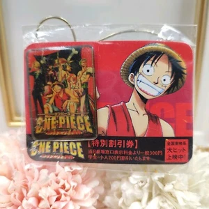 Distintivo spilla One Piece Eiichiro Oda biglietto sconto speciale film anime Giappone - Foto 1 di 12