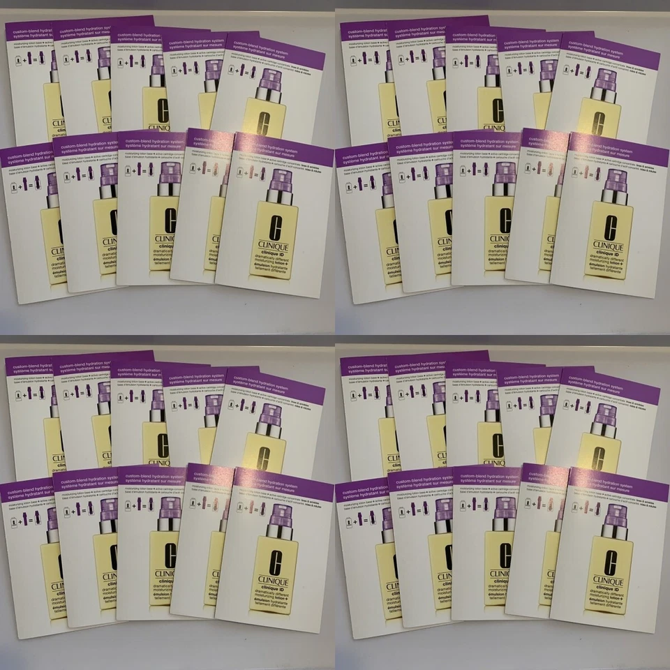 6 Samples Clinique ID Dramatically Different Moisturizing Lotion Cartridge