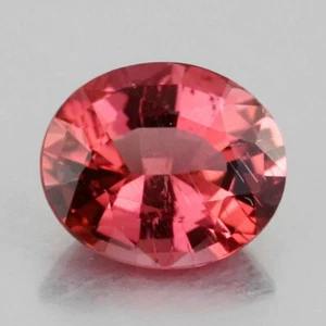 Video_2.21cts_Natural Nigeria_Tourmaline_Vivid Orangish Pink Hue_Oval Cut_B257 - Picture 1 of 2